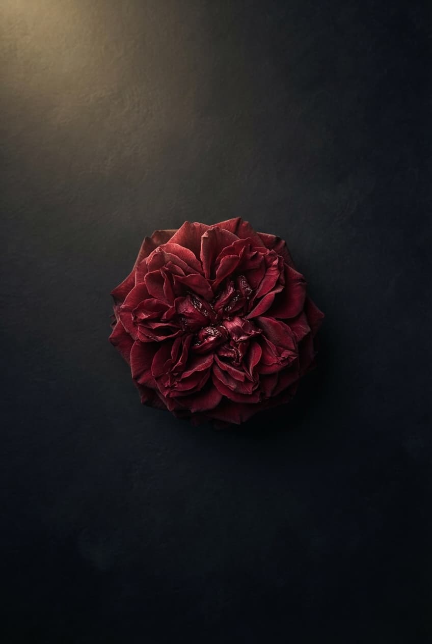 Rose petals from Grasse awaiting extraction